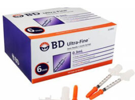 BD Insulin Syringe (0.3, 0.5 ml, 1ml)