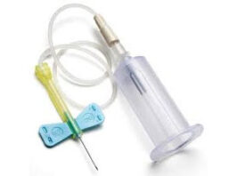 Blood Collection set with holder