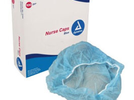 Nurses Cap Blue & White